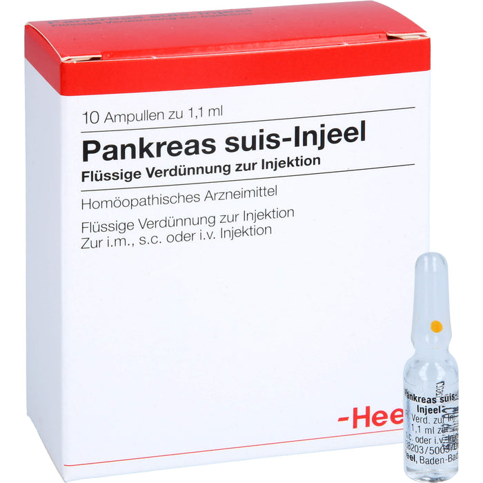 Pankreas suis-Injeel Ampullen, 10 St. Ampullen