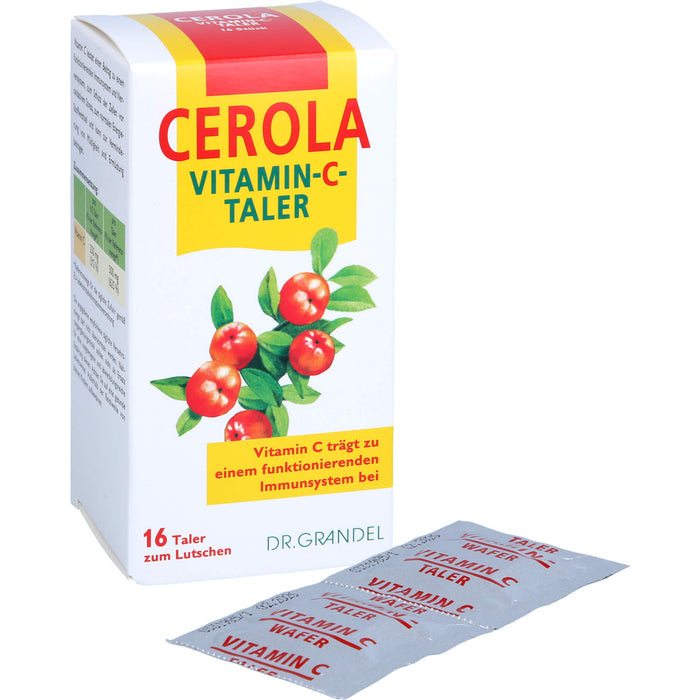 DR. GRANDEL CEROLA Vitamin-C-Taler, 16 pcs. Tablets