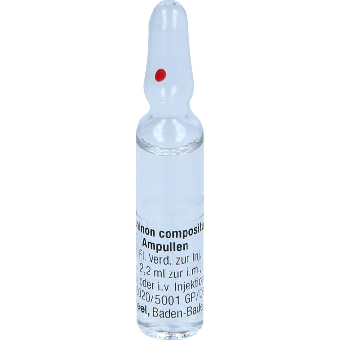 Heel Ubichinon compositum Ampullen, 10 pcs. Ampoules