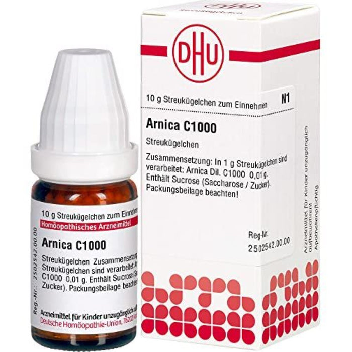 DHU Arnica C1000 Streukügelchen, 10 g Globules