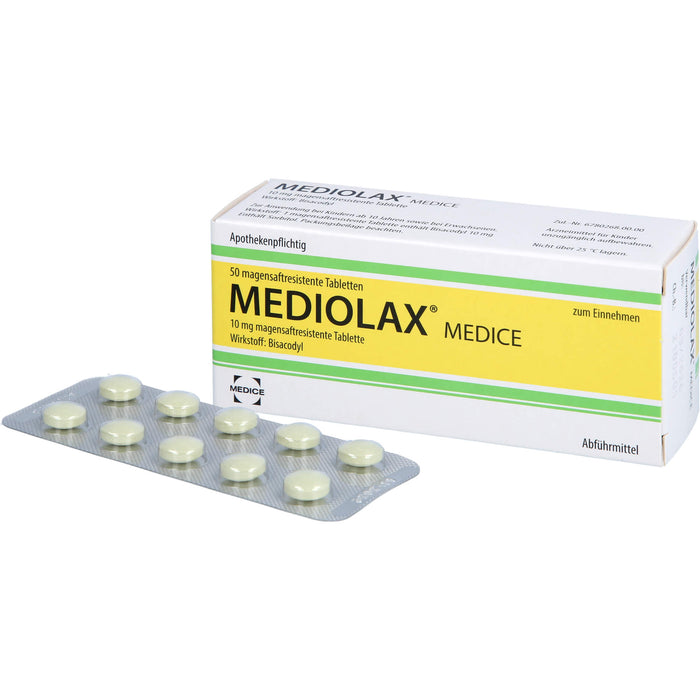 Mediolax Medice Tabletten, 50 pcs. Tablets