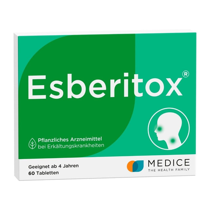 Esberitox Tabletten bei Erkältungskrankheiten, 60 pc Tablettes