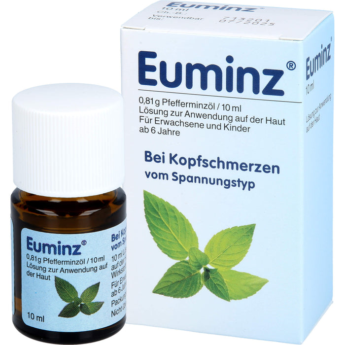 Euminz Wirkstoff: Pfefferminzöl Lösung bei Kopfschmerzen, 10 ml Lösung