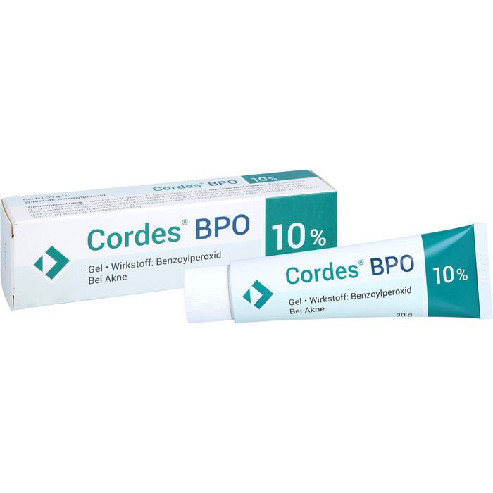 CORDES BPO 10 % Akne Gel, 30 g Gel