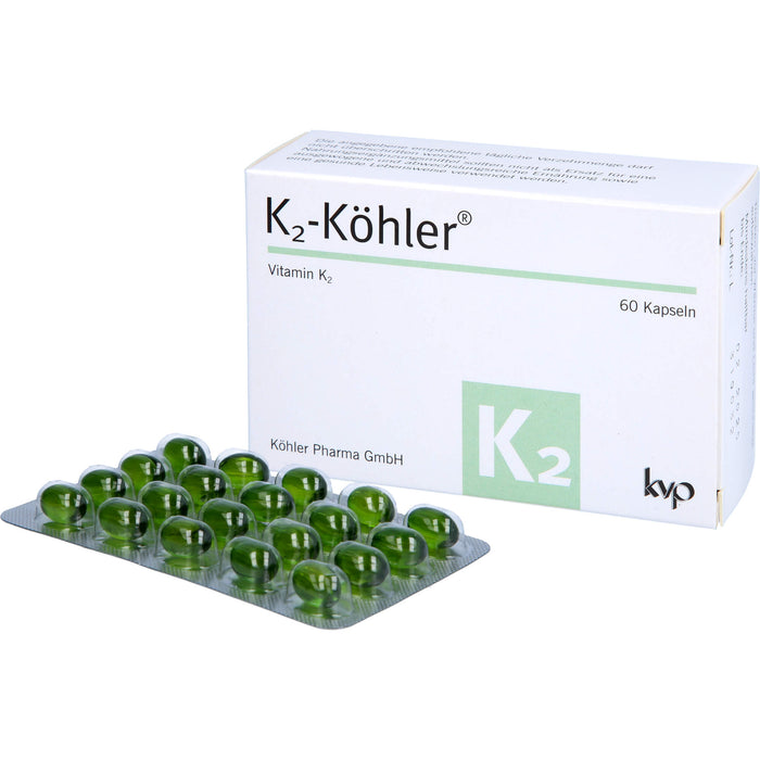 K2-Köhler Vitamin K2 Kapseln, 60 pc Capsules