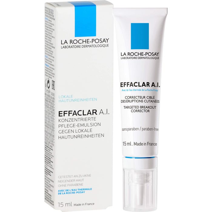 ROCHE POSAY Effaclar AI gegen lok. Unreinheiten, 15 ml EMU