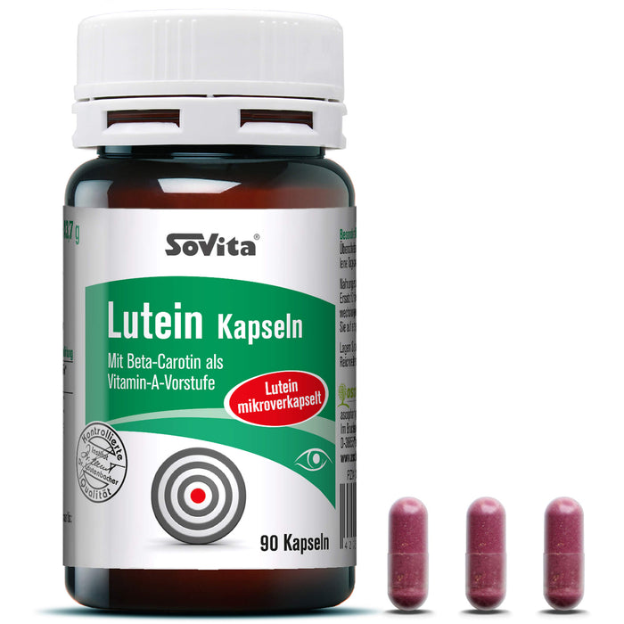 Sovita care LUTEIN KAPSELN, 90 St HKP