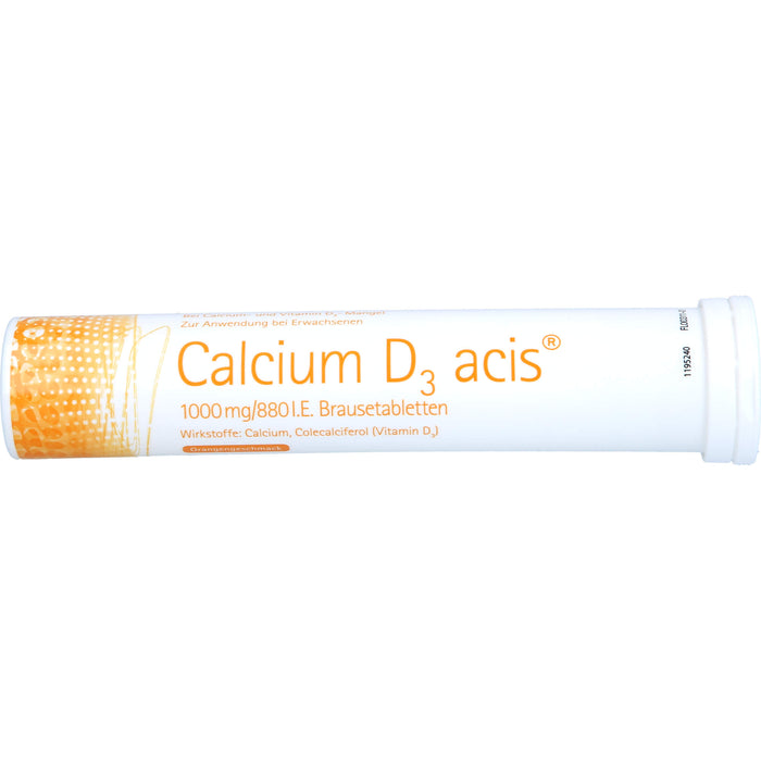 Calcium D3 acis 1000 mg/880 I.E., Brausetabletten, 20 St BTA