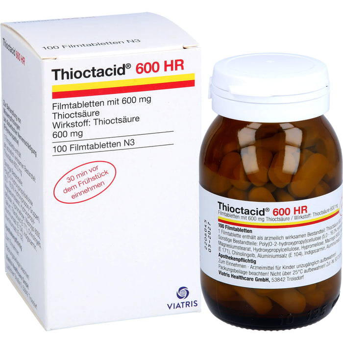 Thioctacid 600 HR Filmtabletten, 100 St. Tabletten