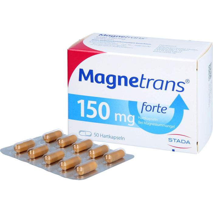 Magnetrans forte 150 mg Hartkapseln bei Magnesiummangel, 50 pc Capsules