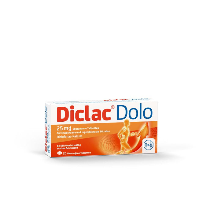 Diclac Dolo 25 mg, 20 St. Tabletten