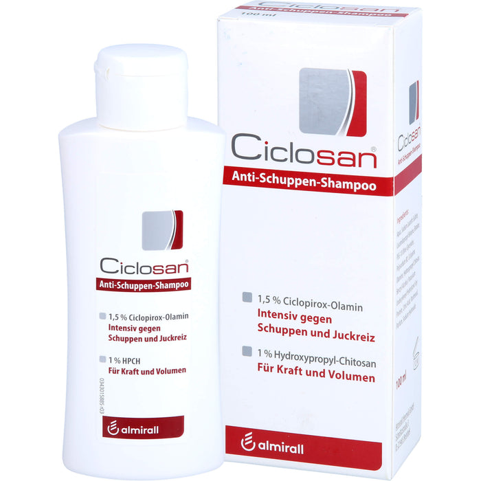 Ciclosan Anti-Schuppen-Shampoo, 100 ml Shampoo