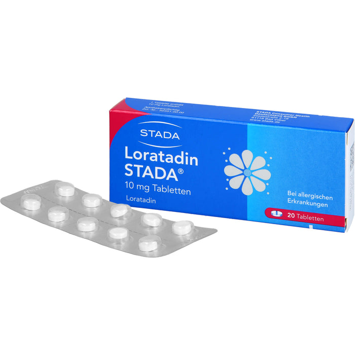 Loratadin STADA Tabletten, 20 pc Tablettes