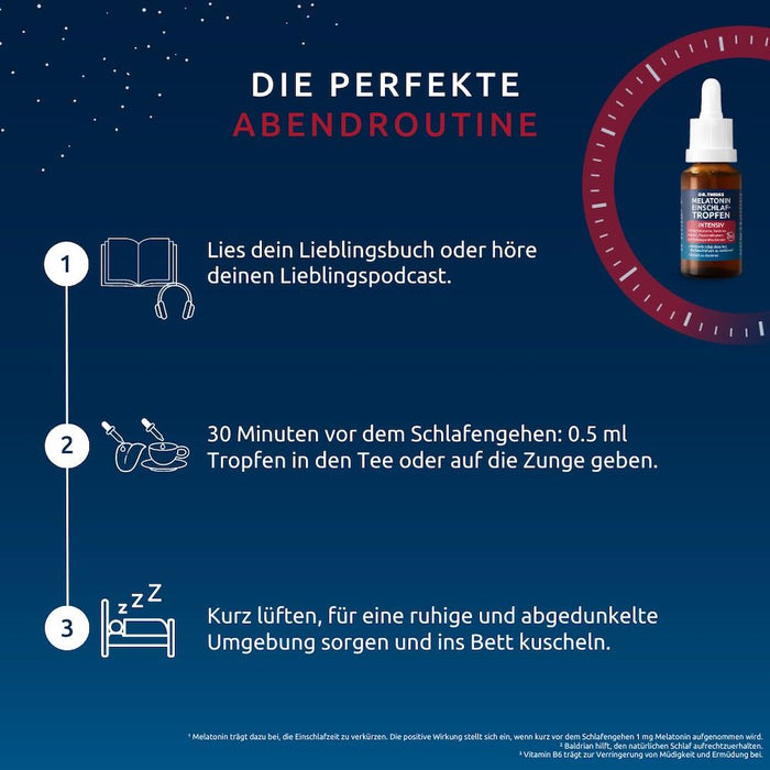 DR.THEISS Melatonin Einschlaf-Tropfen intensiv, 20 ml Tropfen