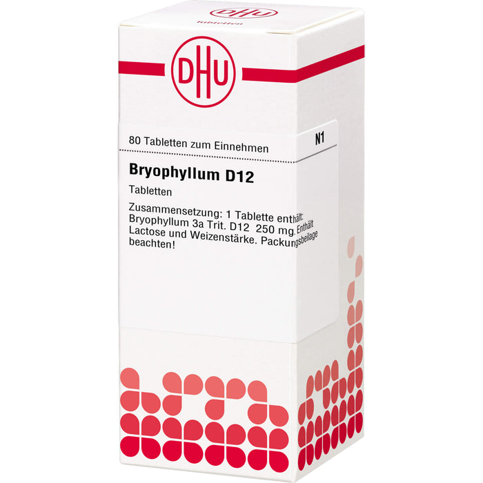 Bryophyllum D12 DHU Tabletten, 80 St TAB