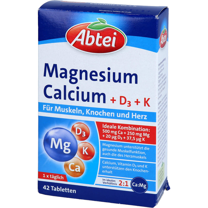 ABTEI Magnesium Calcium+D+K, 42 St TAB