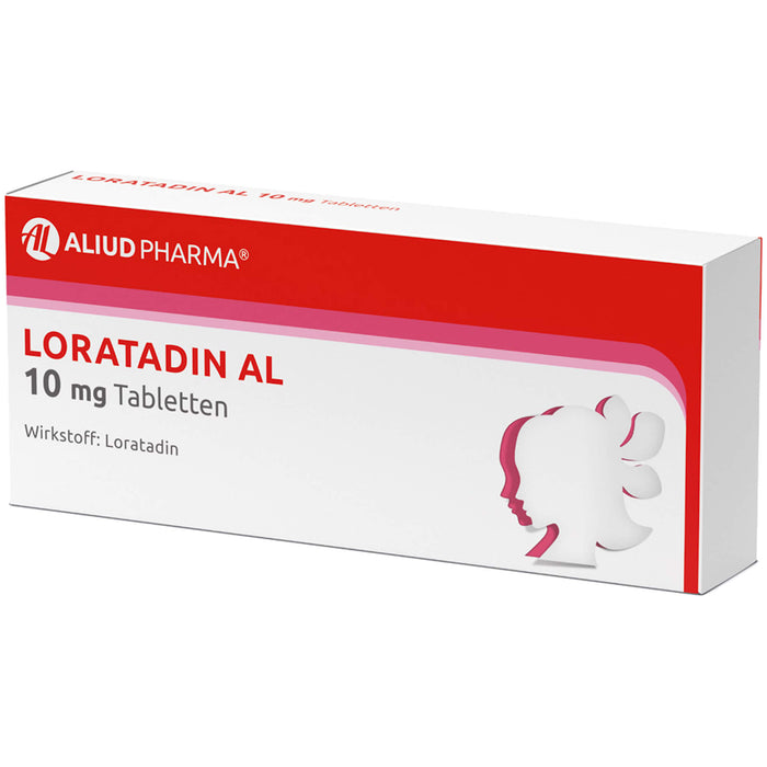 LORATADIN AL 10 mg Tabletten Antiallergikum, 100 St. Tabletten