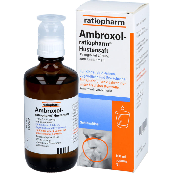 Ambroxol-ratiopharm Hustensaft, 100 ml Lösung