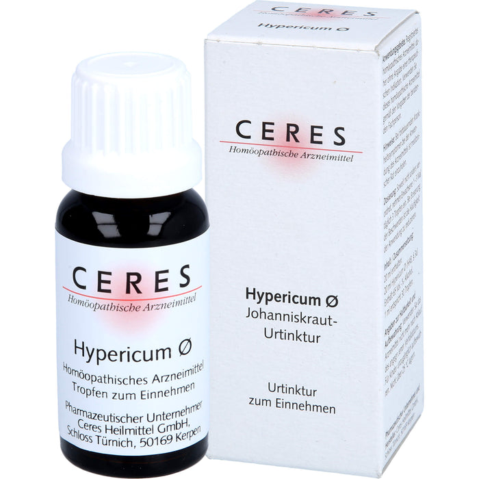 CERES Hypericum ø Johanniskraut-Urtinktur, 20 ml Lösung