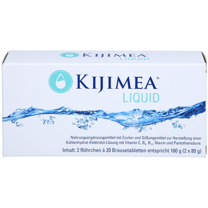 KIJIMEA Liquid Brausetabletten, 40 pc Tablettes