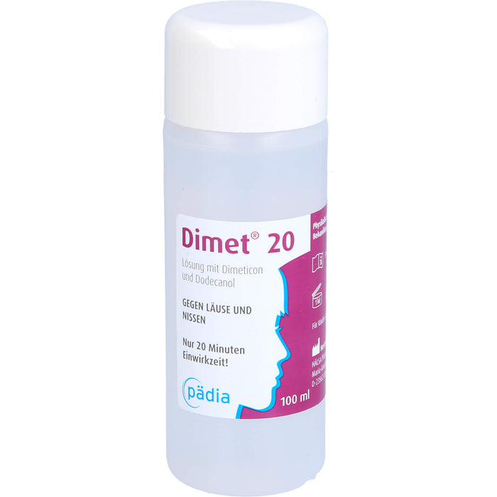 Dimet 20 Lösung gegen Läuse und Nissen, 100 ml Solution