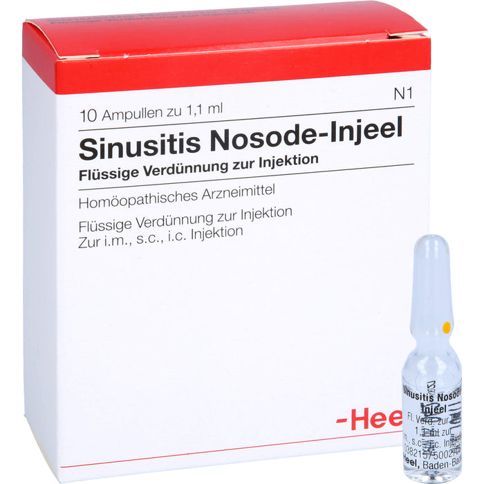 Sinusitis-Nosode-Injeel Inj.-Lsg., 10 St AMP