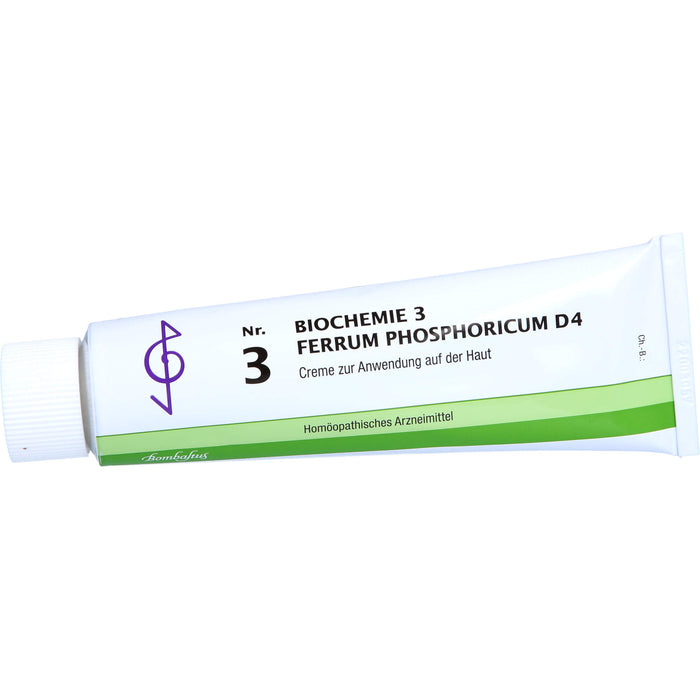 Biochemie 3 Ferrum phosphoricum Bombastus D4 Creme, 100 ml CRE