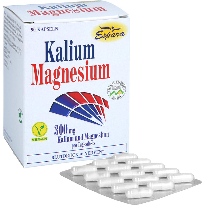 Espara Kalium Magnesium Kapseln, 90 pcs. Capsules