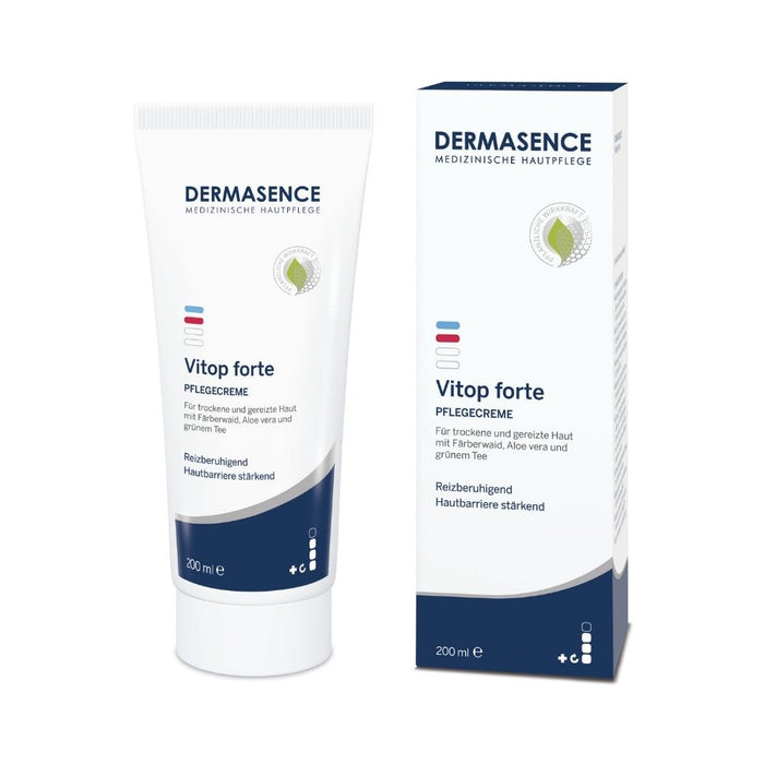 DERMASENCE Vitop forte Pflegecreme, 200 ml Cream