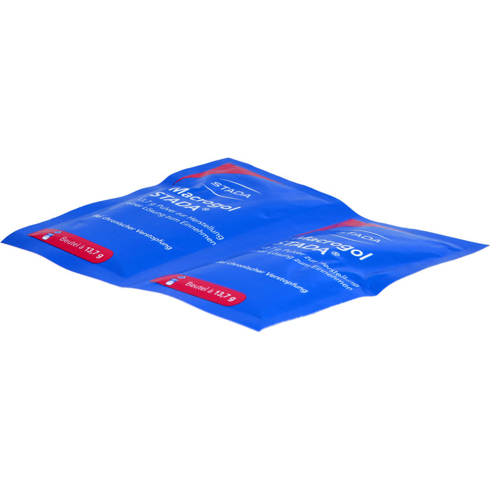 STADA Macrogol 13,7 g Pulver bei chronischer Verstopfung, 10 pc Sachets