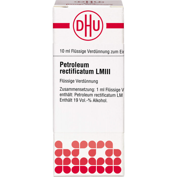 Petroleum rectificatum LM III Dilution Ind-Fert, 10 ml DIL