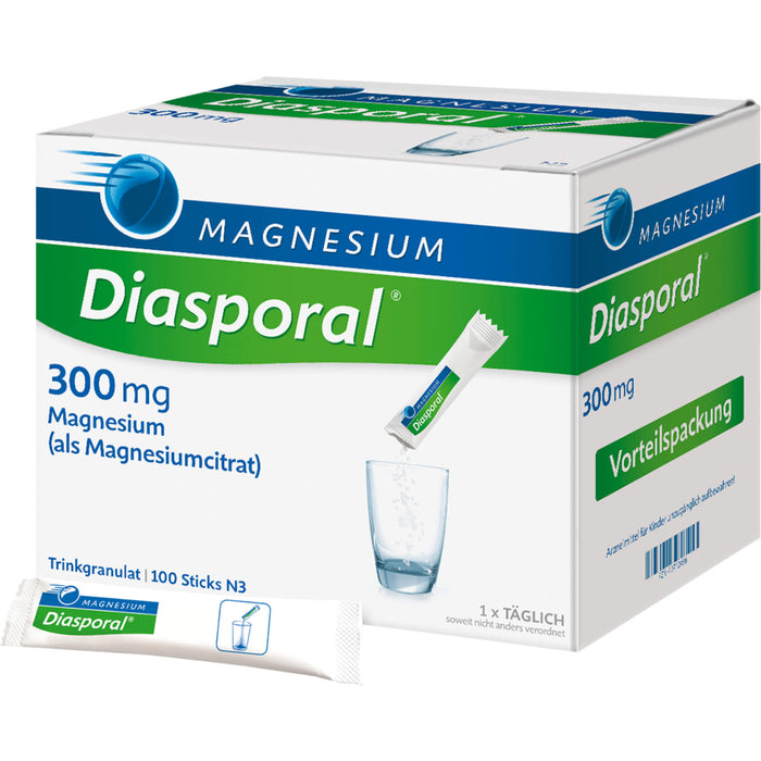 Magnesium Diasporal 300 mg Trinkgranulat, 100 pc Sachets