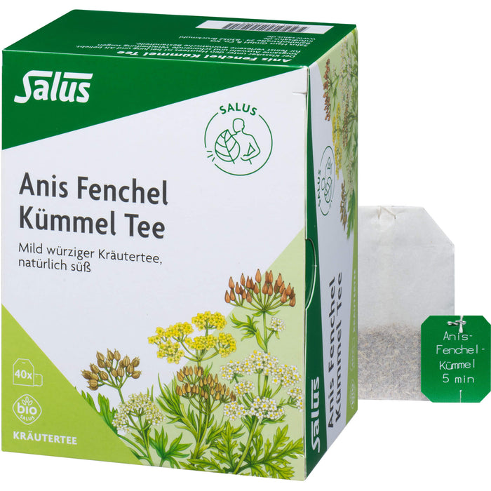 Salus Anis Fenchel Kümmel Tee bio, 40 pcs. Filter bag