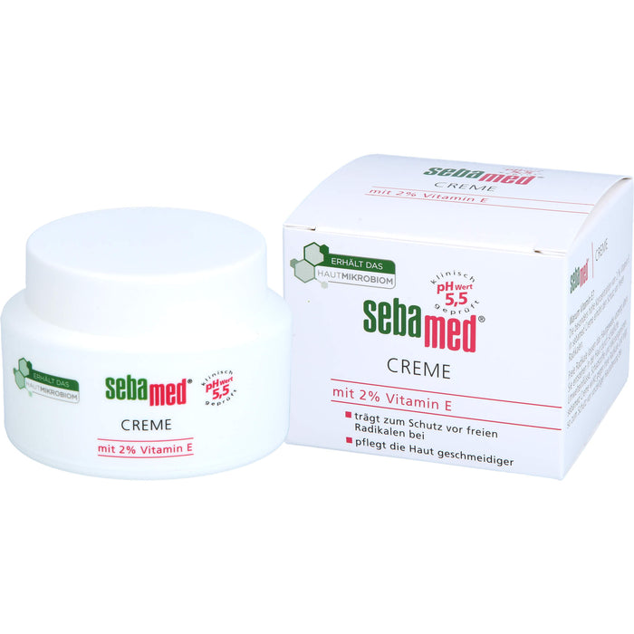 sebamed Creme mit 2 % Vitamin E, 75 ml Crème