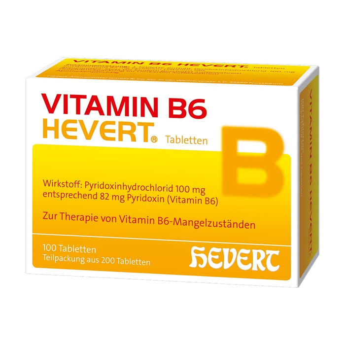 Vitamin B6 Hevert Tabletten, 200 pcs. Tablets