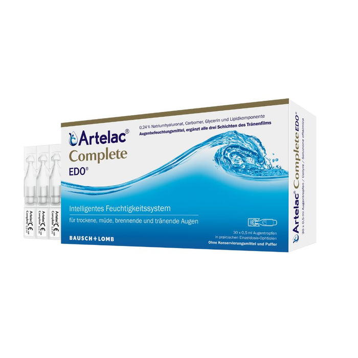 Artelac Complete EDO Augentropfen, 30 pcs. Single-dose pipettes