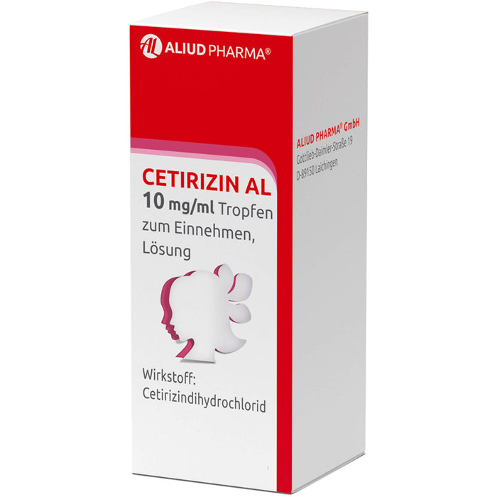 CETIRIZIN AL 10 mg/ml Lösung, 20 ml Solution