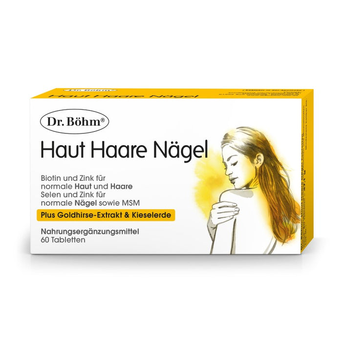 Dr Böhm Haut Haare Nägel Tabletten, 60 St. Tabletten