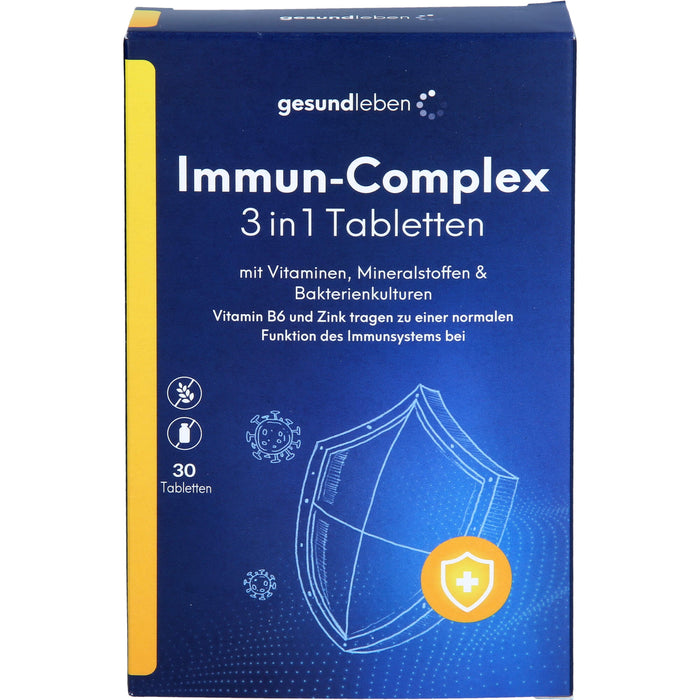 gesund leben Immun-Complex 3in1 Tabletten, 30 St TAB