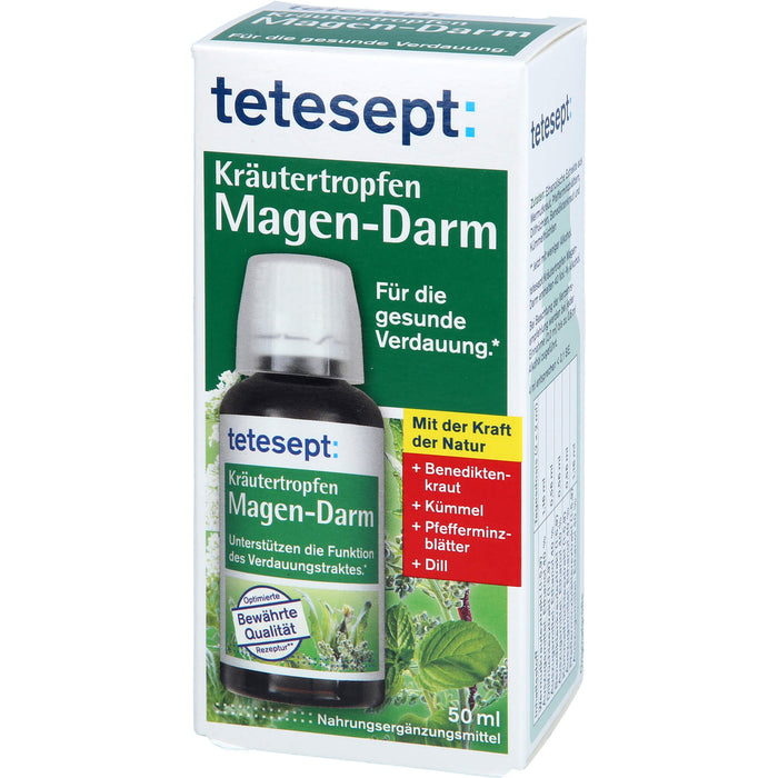 tetesept Kräutertropfen Magen-Darm, 50 ml TRO