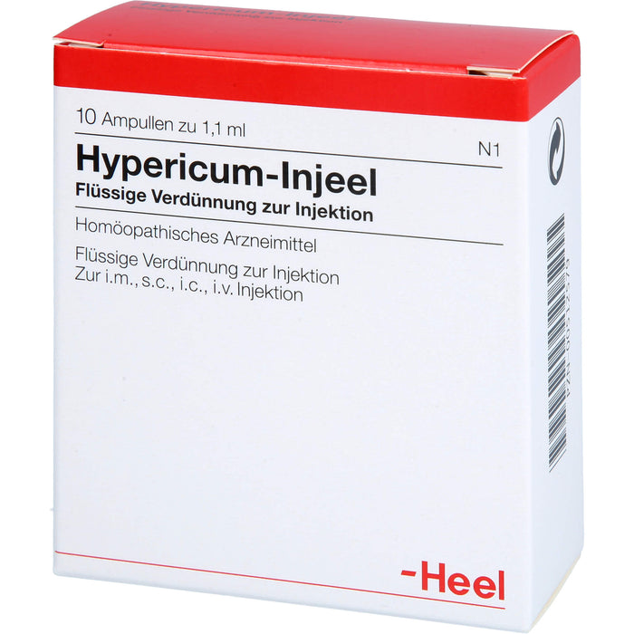 Hypericum-Injeel Inj.-Lsg., 10 St AMP