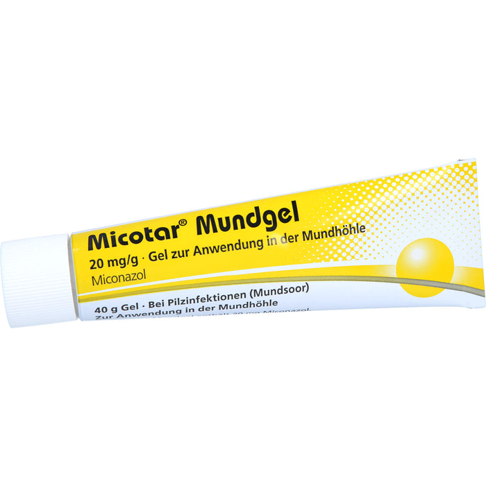 Micotar Mundgel zur Anwendung in der Mundhöhle Antimykotikum, 40 g Gel