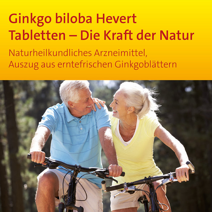 Ginkgo Biloba Hevert Tabletten, 100 pc Tablettes