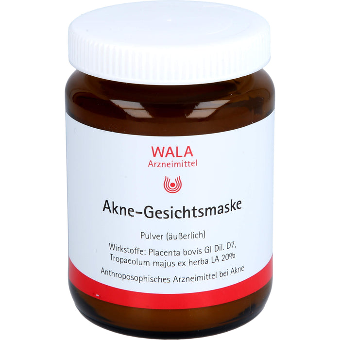 WALA Akne-Gesichtsmaske Pulver, 100 g Pulver