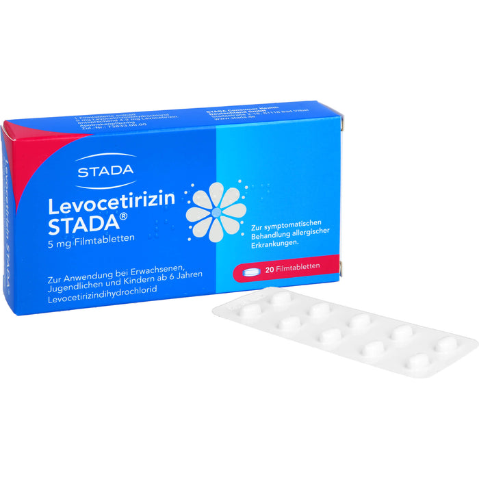 Levocetirizin Stada 5mg, 20 St FTA