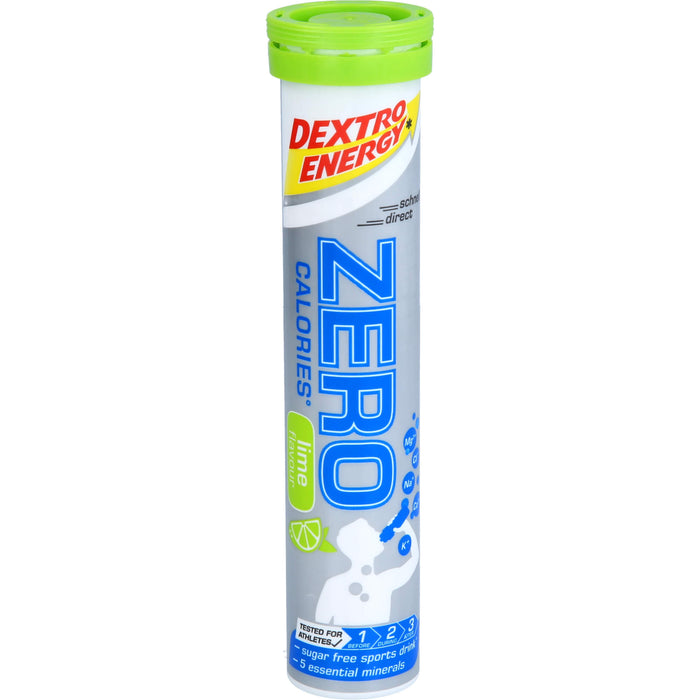 DEXTRO ENERGY Zero Calories Lime, 20 St BTA