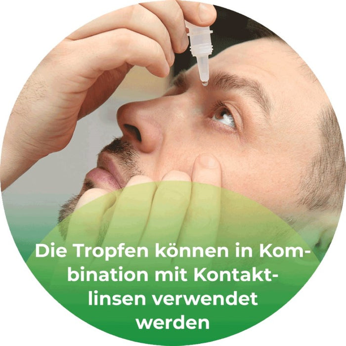 OCUTEARS Alo+ Augentropfen bei sensiblen Trockenen Augen mit Hyaluronsäure und Aloe vera, 15 pc Ampoules