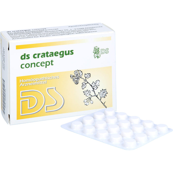 ds crataegus concept Tabletten, 100 pc Tablettes