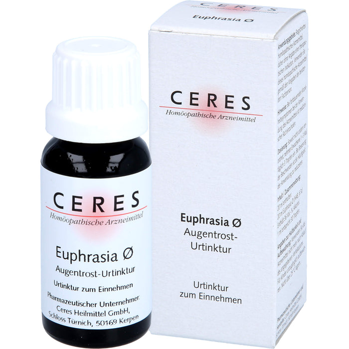 Ceres Euphrasia Urtinktur, 20 ml TRO