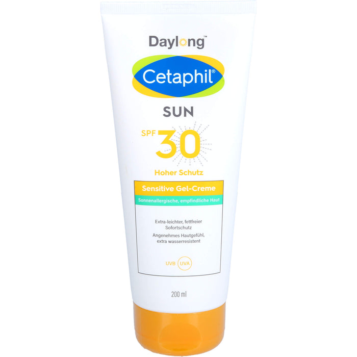 Cetaphil sun Daylong 30 sensitive Gel-Creme Körper, 200 ml Creme